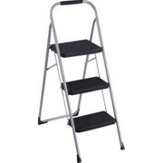 Cosco Cosco Steel 3 Step Stool Ladder with Rubber Hand Grip, Type III 11408PBL1E